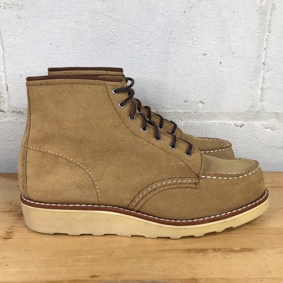 Red Wing Shoes Womens 9.5B Classic Moc Boots 2nds - Picture 6 of 14